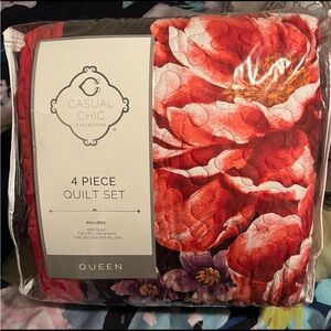 🌟HP🌟New 4 pc Quilt set